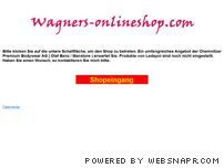 http://www.wagners-onlineshop.com