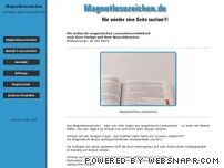 http://www.magnetlesezeichen.de