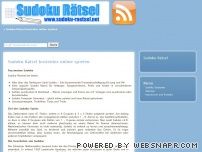 http://www.sudoku-raetsel.net